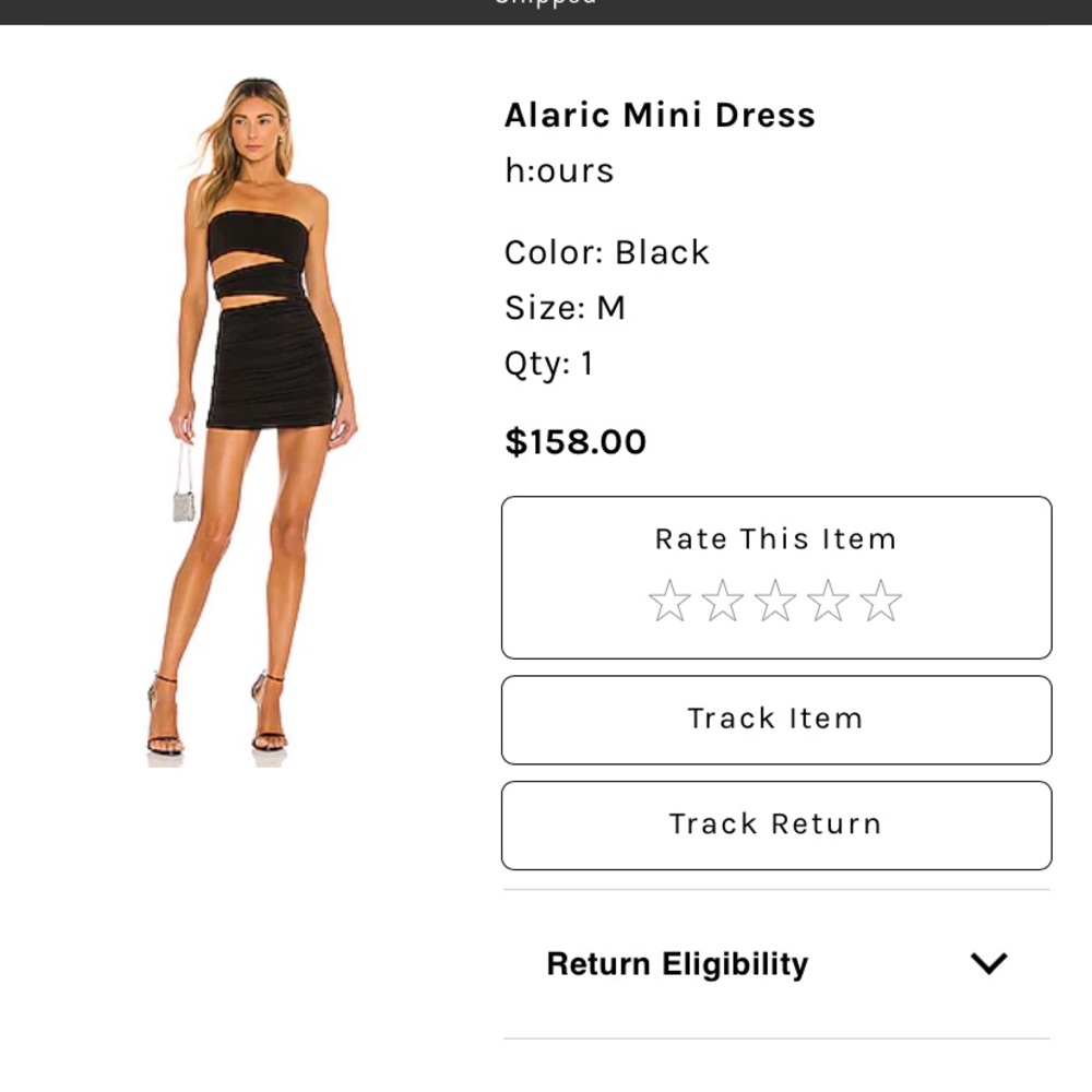 HOURS MINI DRESS